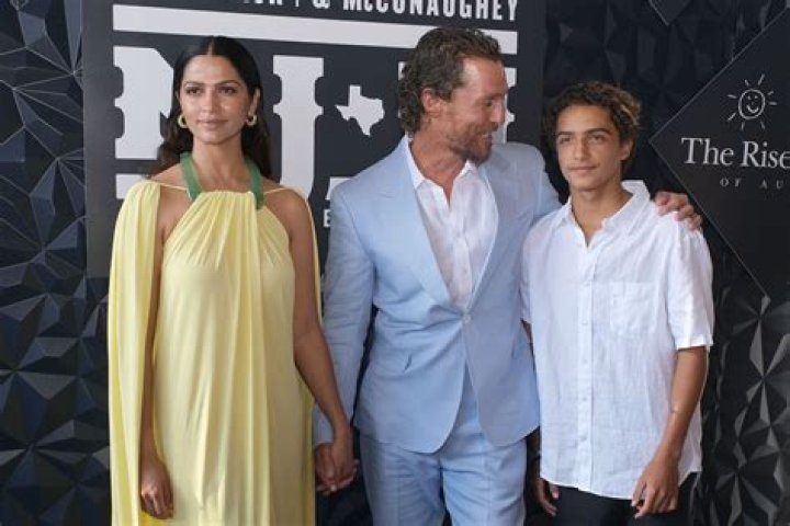 Matthew McConaughey looks so different in photo with rarely-seen family members